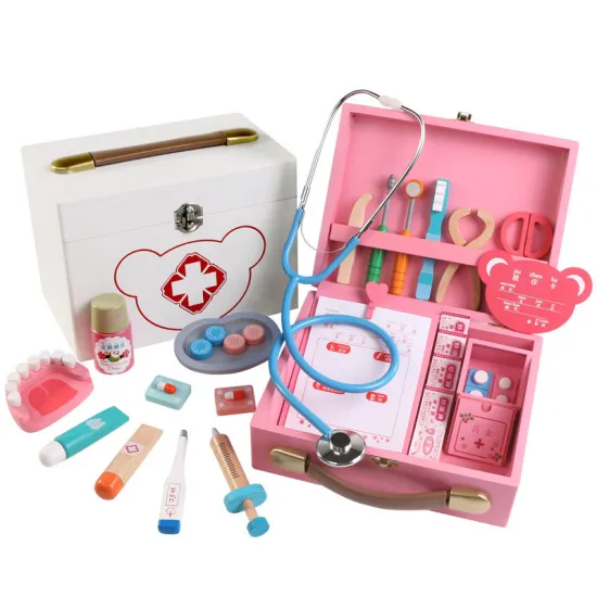 Doctor Toys Educational Children Pretend Play Toys Nurse Role-Play Doctor Dentist Play Set Medicine Cabinet Medical Kit Gifts