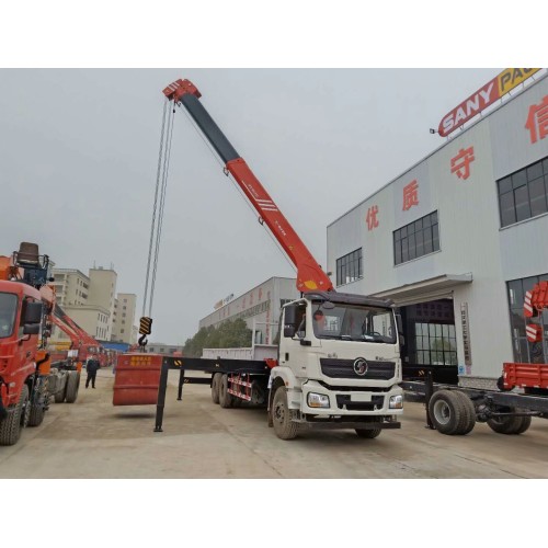 25t Camión de carga montado en una grúa de elevación de 12t