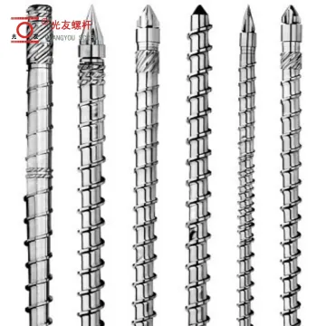 Mataas na bilis ng kobalt-alloy extruder screw barrel para sa pamumulaklak ng film machine