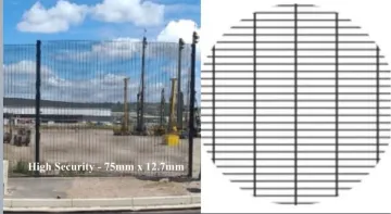 Anti Climb Welded Wire Mesh Fence