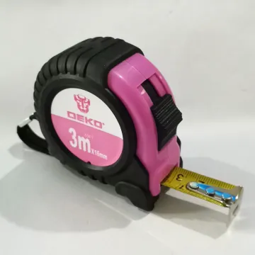 Classical One Lock Rubber Covered Measuring Tape