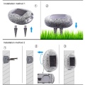 Солнечные огни Открытый водонепроницаемый путь