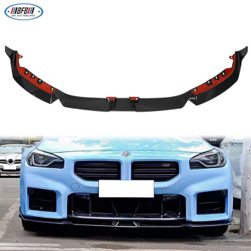 Real Dry Carbon Front Lip Bumper for BMW M2 G87 2022+ Exterior Trim