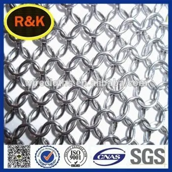 stainless steel riveted chain mail
