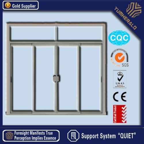 Residential Aluminum Double Pane Sliding Glass Doors, High Quality