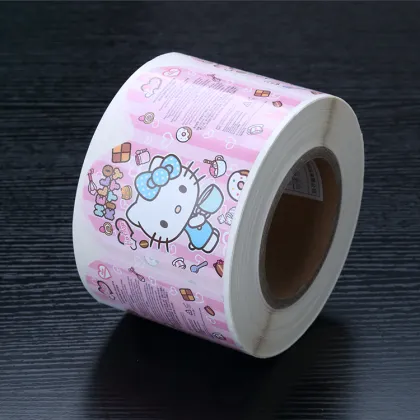 Waterproof OEM Custom Cosmetics Label Sticker