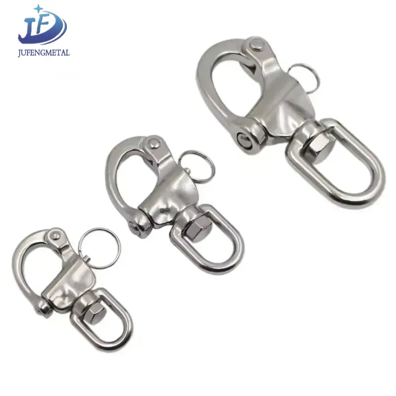 High Quality Swivel Carabiner with Safety Latch
