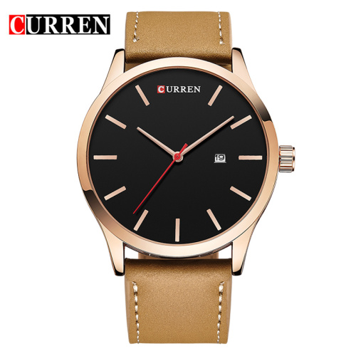 mininalist style business quartz watch japan movement time pieces