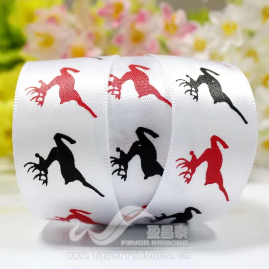 custom printed logo ribbon