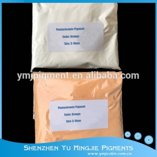 Hot sell photochromic pigment powder for screen printing Color change by Sunlight