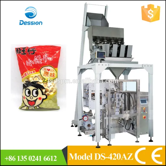 4 Heads Weigher Biscuit Packing Machine