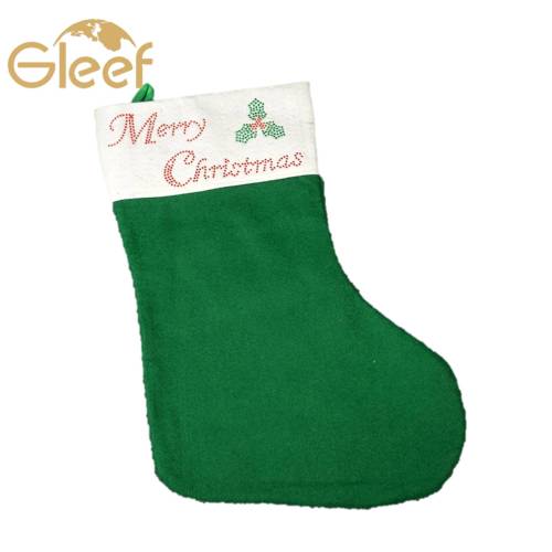 felt Christmas non-woven Stocking sock in Bulk