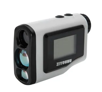 600m-1000m Monocular Laser Golf Rangefinder: Pinseeker & Slope Function LCD Display