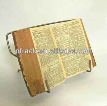 metal book holder stand