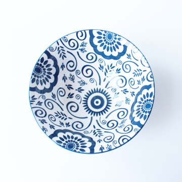 double side pad printing soup bowl for home
