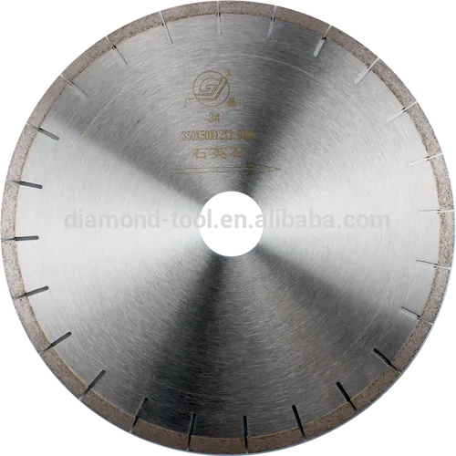 quartz stone diamond cutting disc 14" 350mm diamond saw blade