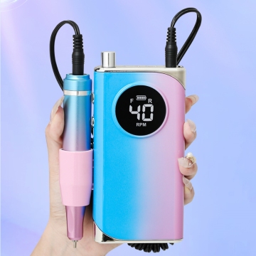 Cordless Rechargeable Electric Sander Professional Nail Drill Machine for Nail Art