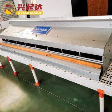 Automated Egg Collection System with Laying Hen Nest Boxes
