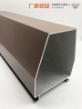 Extrusiones de aluminio grandes personalizadas para la industria