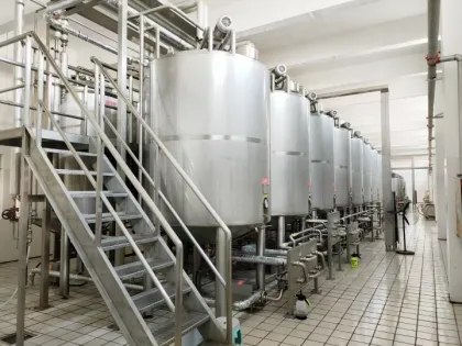 Auto Pasteurized Yogurt Milk Processing Plant Machinery
