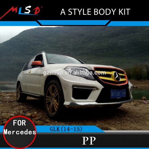 High Quality PP Material Perfect Fitment A Style Body Kits for Mercedes GLK Class