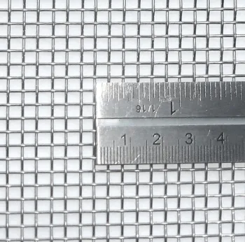 Stainless Steel Woven Wire Mesh 6 Mesh, 3.3mm hole, 0.9mm wire