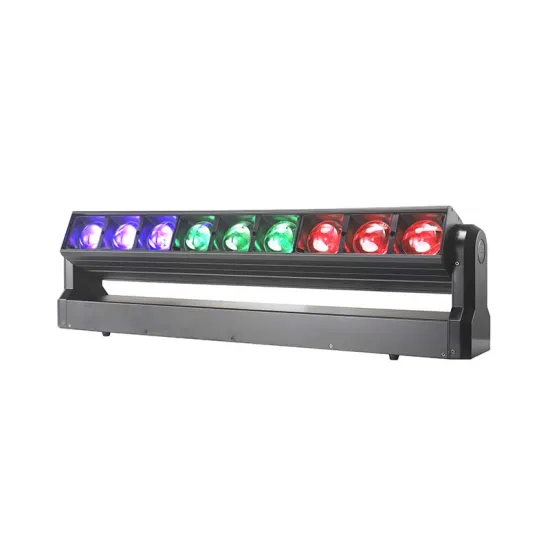 High Power 9x60W RGBW Beam Wash Moving Head LED Zoom Bar for Stage Events