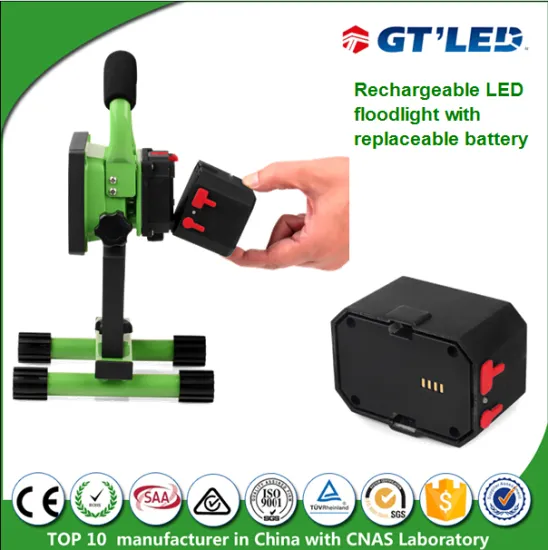 Facatory supply Epistar LED floodlight portable rechargeable led stand work light