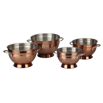 Copper Fruit& Vegetable Colander