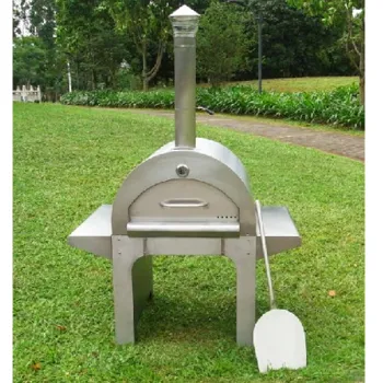 Large Red Dome Charcoal Wood Fired Pizza Ovens