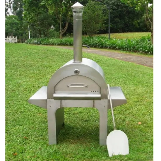 Large Red Dome Charcoal Wood Fired Pizza Ovens