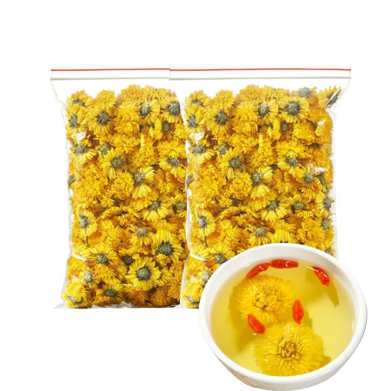 Imperial Chrysanthemum Dried Flower Tea: Golden Chrysanthemum Flavor