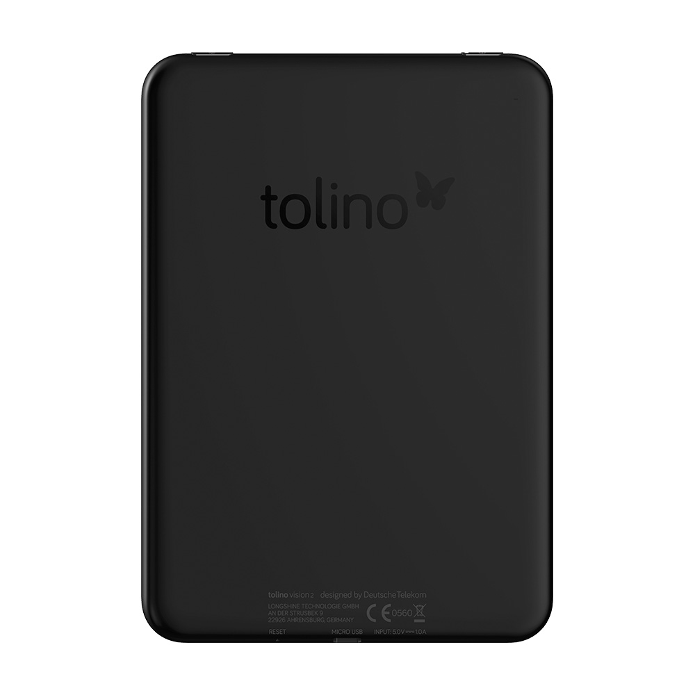 Daily waterproof Tolino Vision 2 e reader e-ink 6 inch 1024x758 touchscreen ebook Reader WiFi Tap2 cover for page turning!