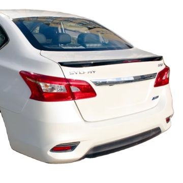 AMG Style Rear Spoiler Wing with Reflective Stripe for Nissan Sylphy Sentra 2012+
