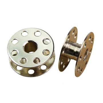 1.6-inch Time Width Steel Bobbin Coil for Embroidery Machine with 60% Increased Thread Capacity
