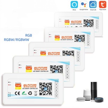Wi-Fi Smart LED Graffiti Controller - CCT/RGB/RGBW/RGBCW Voice Intelligent Control