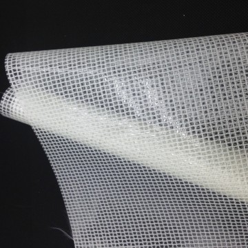 pvc transparent mesh fabric made in China