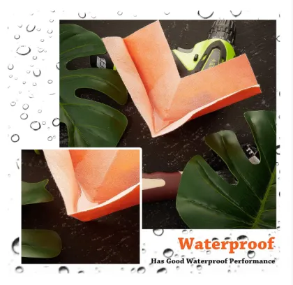 Orange Seamless Schluter Waterproofing Inside Corners for Wetroom