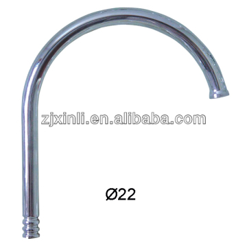 22MM Diameter Kitchen Sink Tap Tube, Brass / S.S Material Tap Spout, P Shape