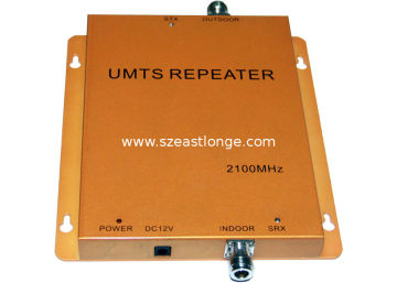 Cellphone 3g Repeaters 1000m2 Coverage Area , Build-in Indoor Antenna