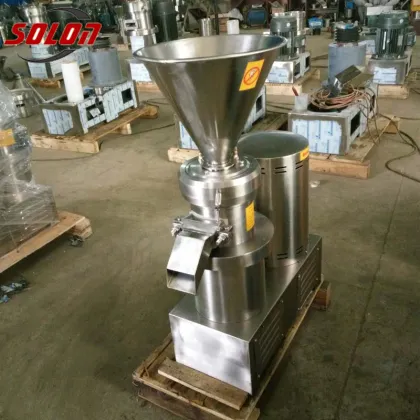 Emulsifying Colloid Mill Tomato Tahini Sesame Paste Machine