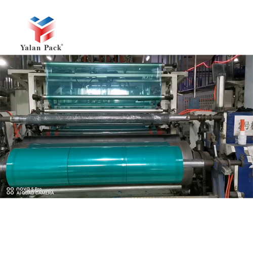 Cyan Lldpe Packaging Giant Roll Industrial Stretch Film