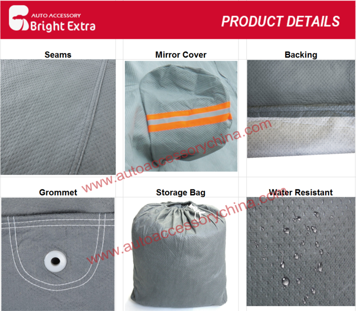 Non-Woven Car Cover Details