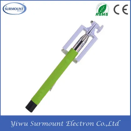Ali express hot selling automated monopod selfie stick for wholesales