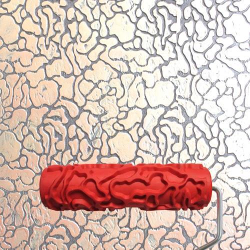 Rubber Embossing Roller for Art Wall