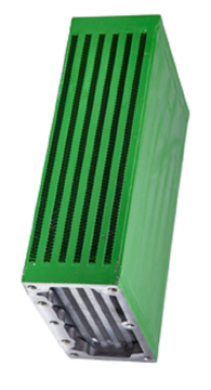 Bouwmachines oliekoeler 413 intercooler kern 8l
