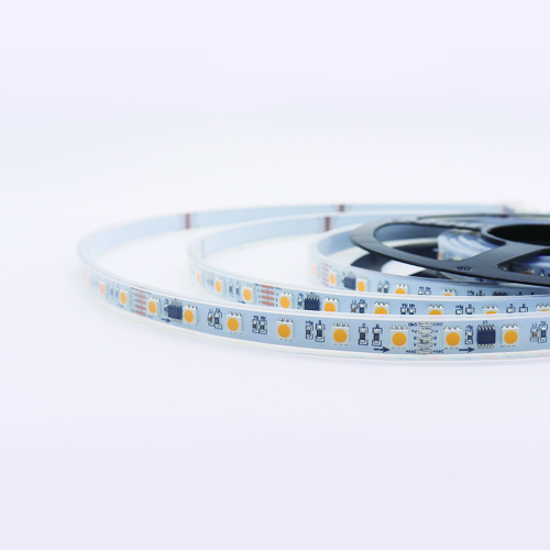 DMX512 DC24V SMD5050 Lumière de bande LED flexible blanche chaude