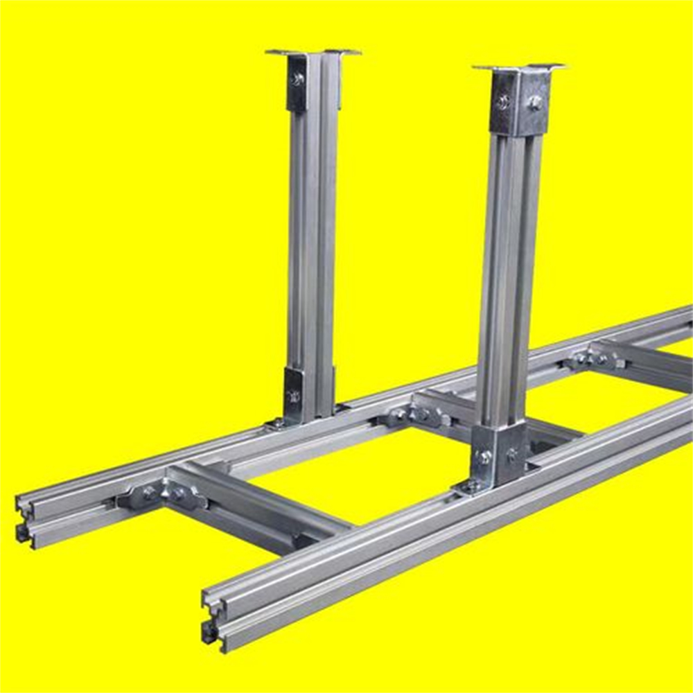 Alumimnum Cable Tray In Data Room Alumimnum Cable Tray In Data Room