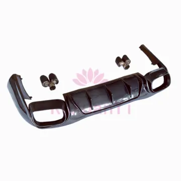 BS style dry carbon fiber rear bumper lip rear diffuser body kit for Benz AMG GT50 GT53