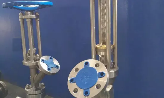 Stainless steel manual unfolding flange discharge valve